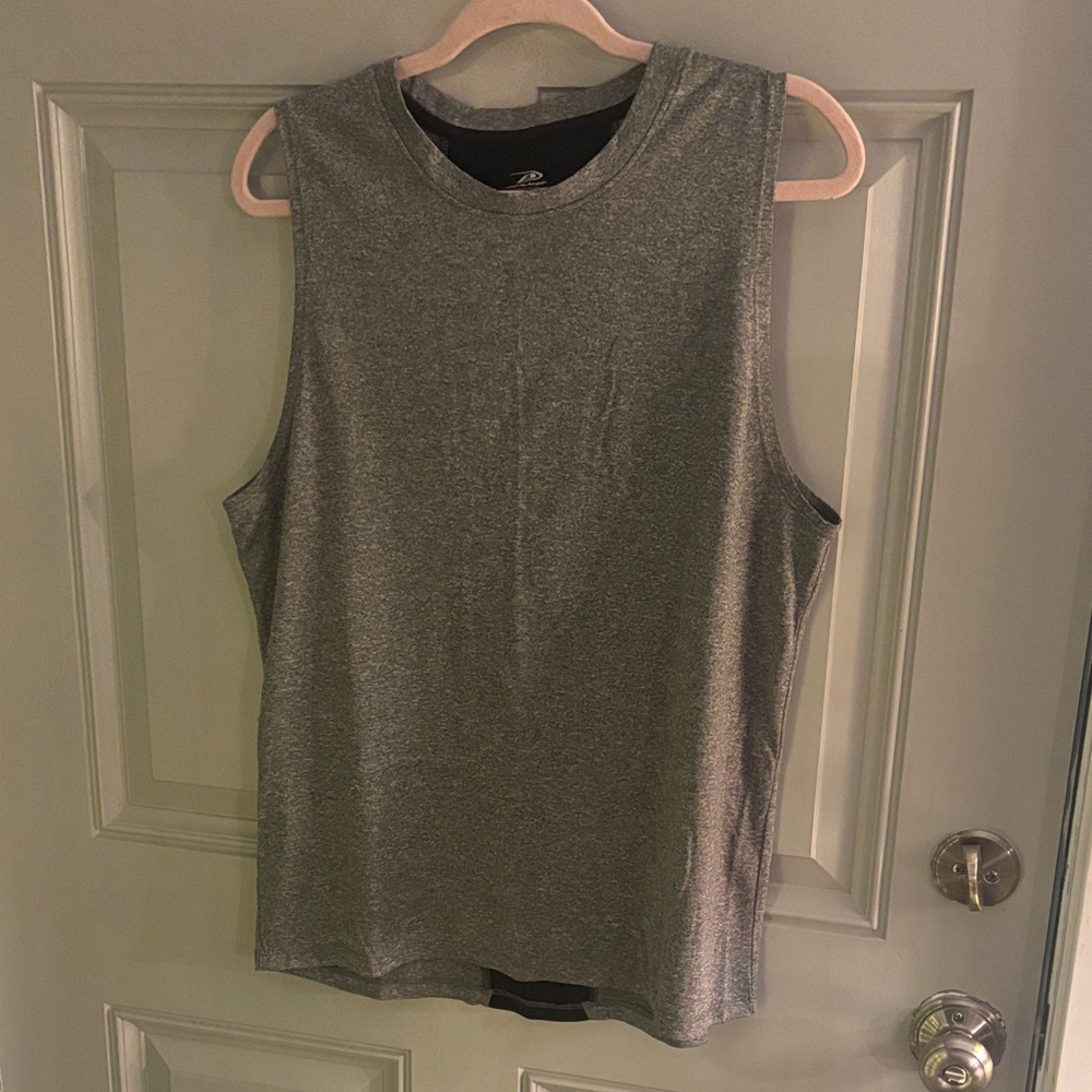Pro Player Heather Gray Women's Muscle Tee